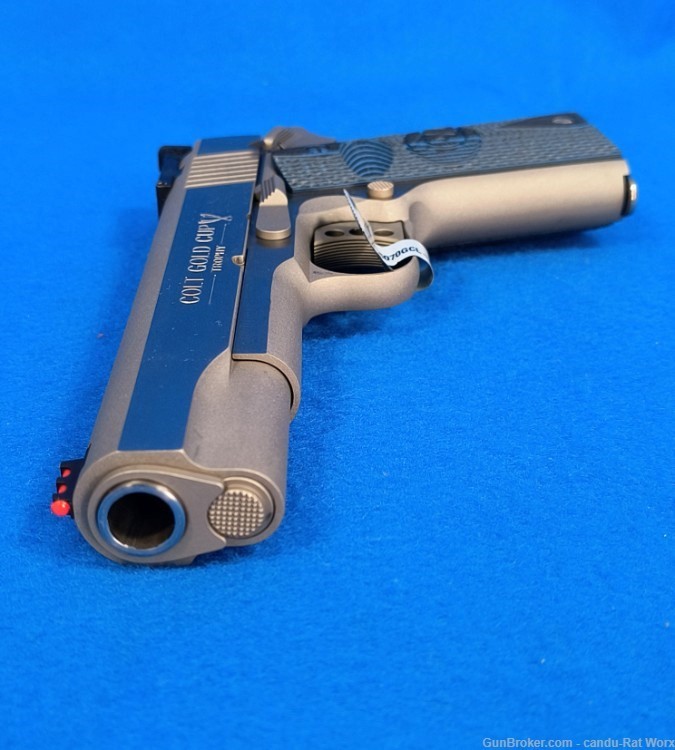 Colt 1911 Gold Cup Stainless Steel Series 70 .45ACP-img-12