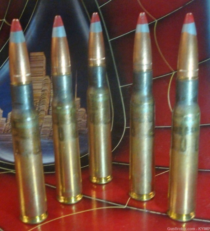 5 USGI DM .50 BMG 660 grain M20 APIT 50 Caliber Barrett ammo-img-0