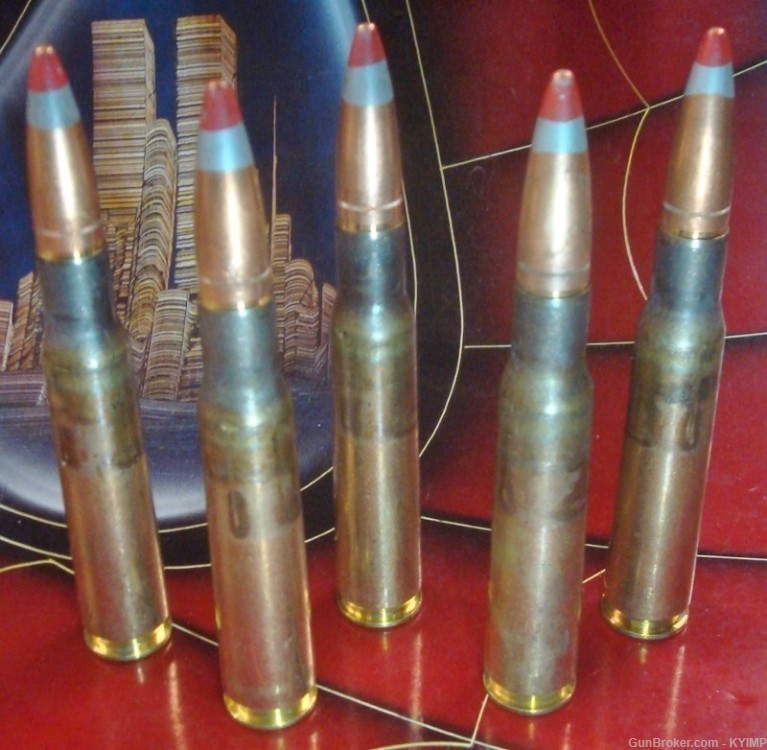 5 USGI DM .50 BMG 660 grain M20 APIT 50 Caliber Barrett ammo-img-8