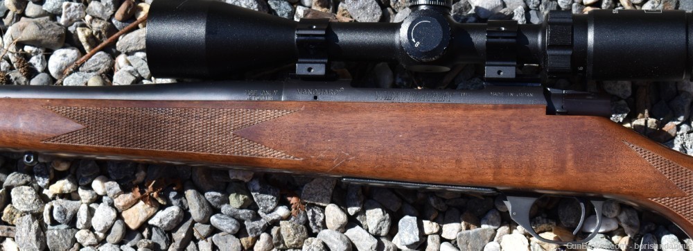 Weatherby Vanguard .270 Win bolt rifle blued scope-img-5