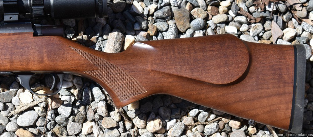 Weatherby Vanguard .270 Win bolt rifle blued scope-img-6
