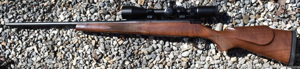Weatherby Vanguard .270 Win bolt rifle blued scope-img-4