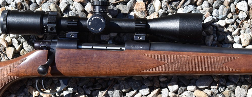 Weatherby Vanguard .270 Win bolt rifle blued scope-img-1