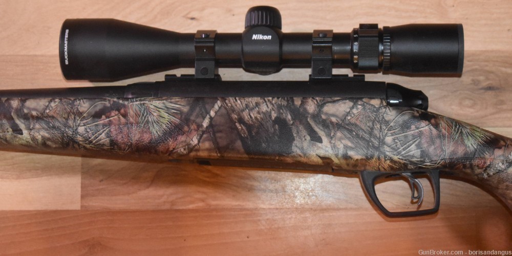 Remington 783 30-06 bolt action rifle 22" camo blued w/Nikon 3-9 scope-img-4