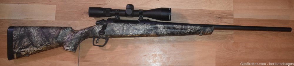 Remington 783 30-06 bolt action rifle 22" camo blued w/Nikon 3-9 scope-img-1