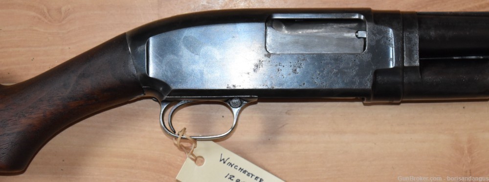 Winchester Model 12 ga 30" 1924 pump shotgun-img-0