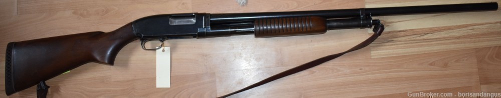 Winchester Model 12 ga 30" 1924 pump shotgun-img-1