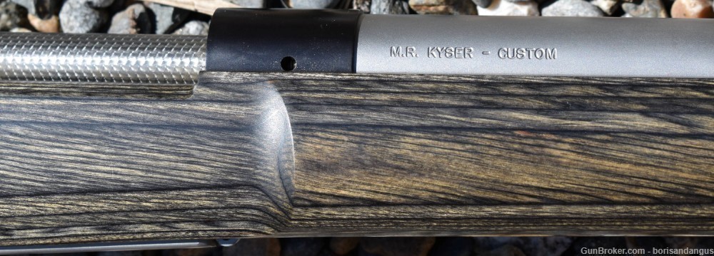 Custom Winchester 70 Kyser .300 Winmag bolt 26" SS laminate 12.5lb Like New-img-9