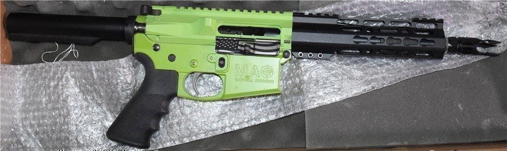Mag Tactical AR15 pistol 8.5" brake, 300 blk NIB-img-2