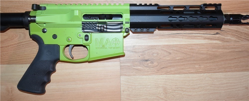 Mag Tactical AR15 pistol 8.5" brake, 300 blk NIB-img-1