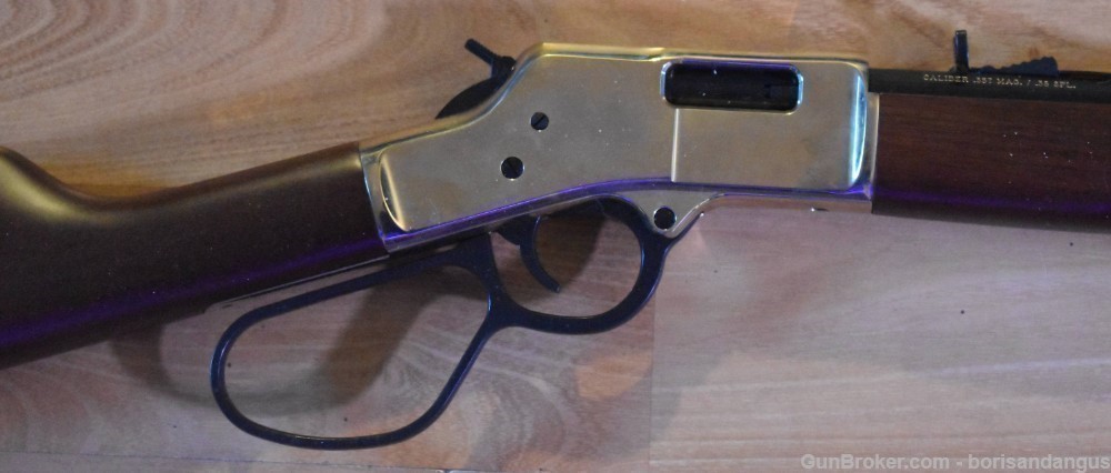 Henry Trapper .357 mag lever action rifle 17" Octagonal barrelHenry Trapper-img-2