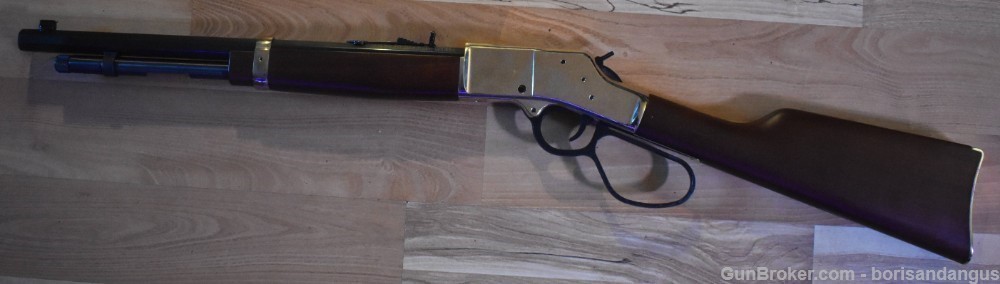 Henry Trapper .357 mag lever action rifle 17" Octagonal barrelHenry Trapper-img-0