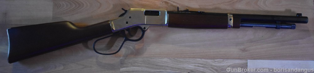 Henry Trapper .357 mag lever action rifle 17" Octagonal barrelHenry Trapper-img-1