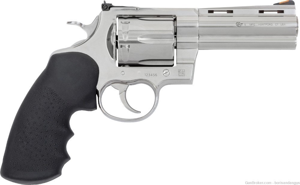 Colt Anaconda 4.25" SS .44 mag revolver NIB-img-0