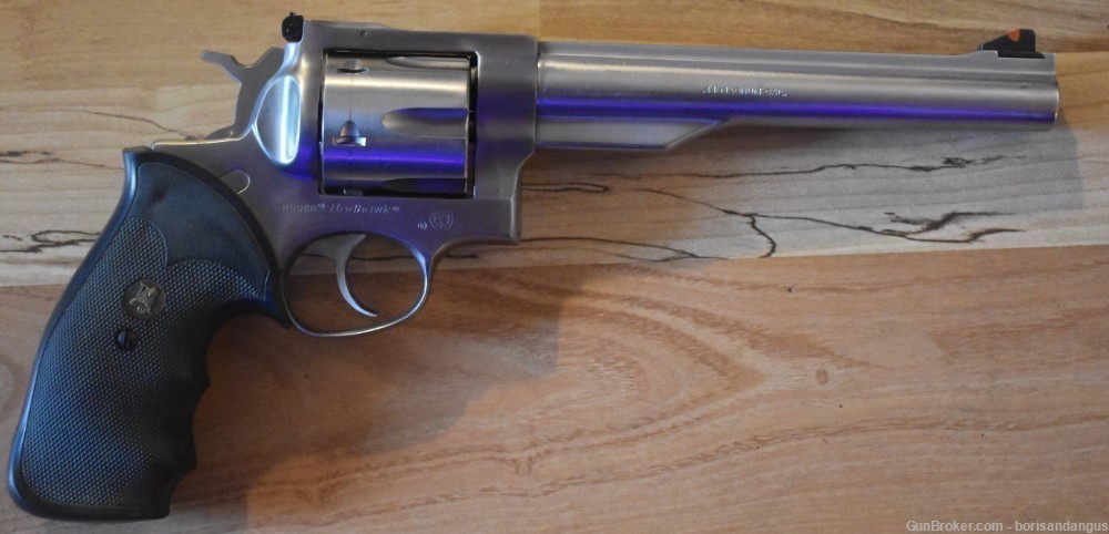 Ruger Redhawk .44 mag revolver SS 1988 7.5"-img-3