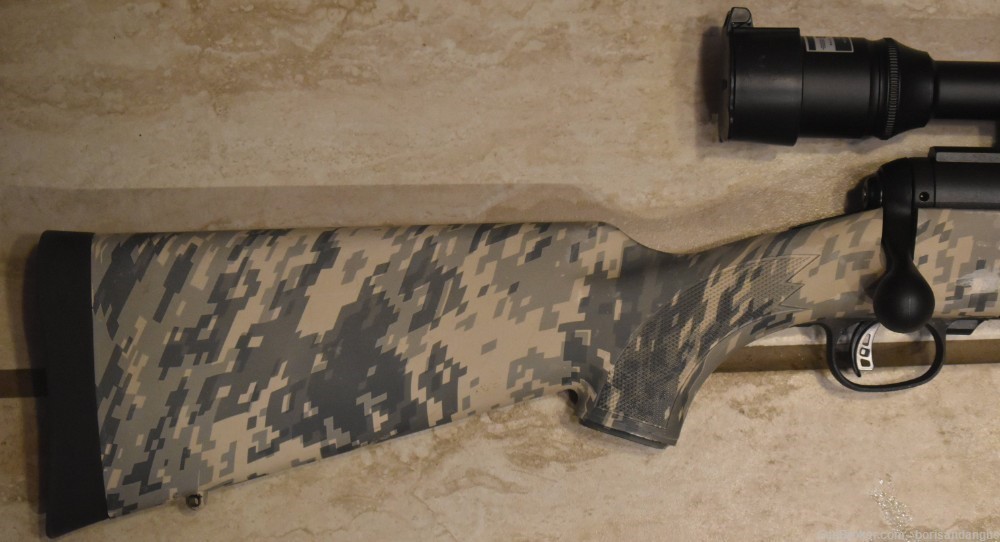 Savage 10 Precision rifle .308 bolt rifle 20" brake camo optional scope-img-3