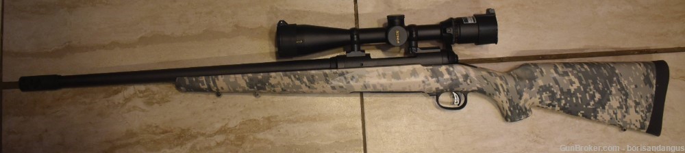 Savage 10 Precision rifle .308 bolt rifle 20" brake camo optional scope-img-4