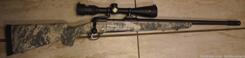Savage 10 Precision rifle .308 bolt rifle 20" brake camo optional scope-img-0