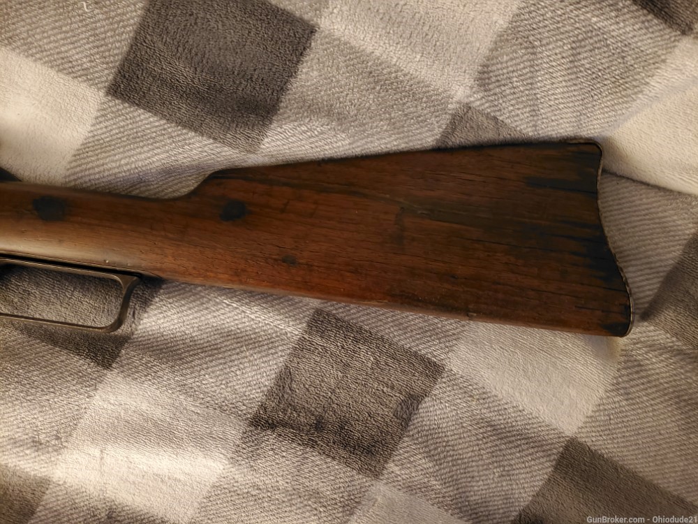 Rare Marlin 1893 saddle ring trapper carbine-img-3