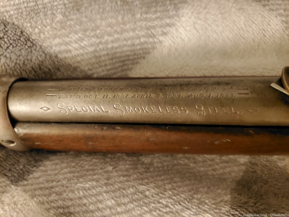 Rare Marlin 1893 saddle ring trapper carbine-img-8