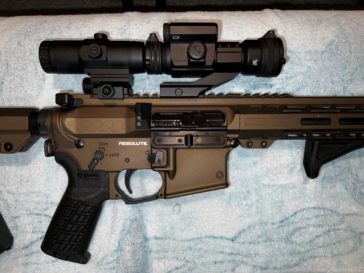 Bundle - Like New CMMG Resolute AR-15, 5.56mm16.1" + .22LR Conversion Kit-img-4