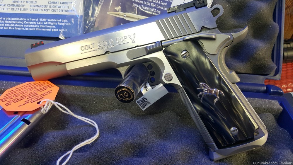 COLT 1911 38 SUPER GOLD CUP TROPHY ED BROWN UPGRADES FACTORY NEW -img-2