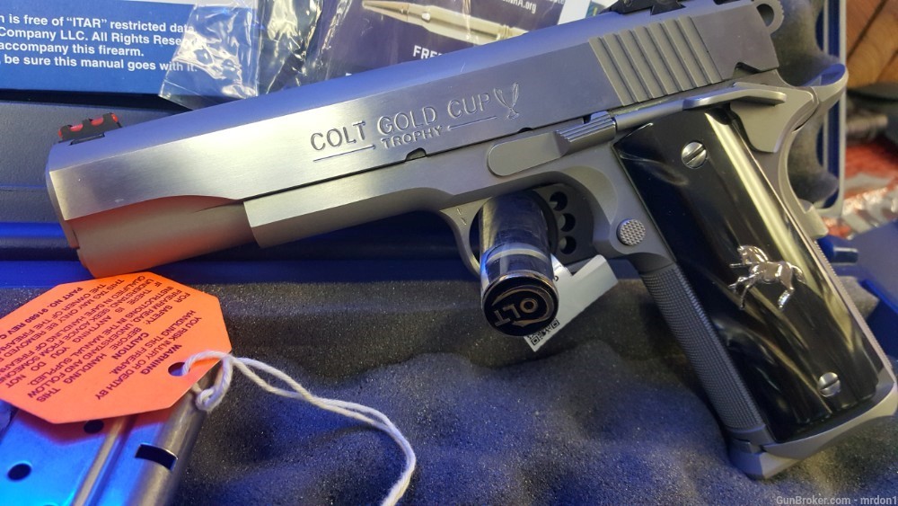 COLT 1911 38 SUPER GOLD CUP TROPHY ED BROWN UPGRADES FACTORY NEW -img-0