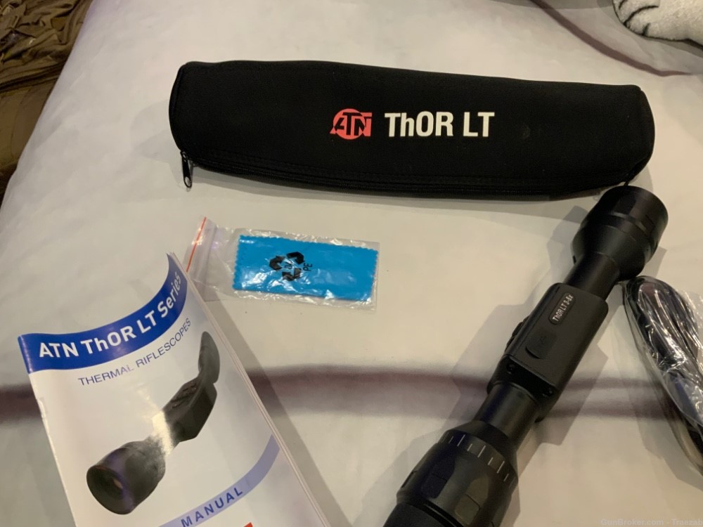 ATN Thor LT Thermal rifle scope/w/10 hrs battery/low consumption/new cond.-img-0