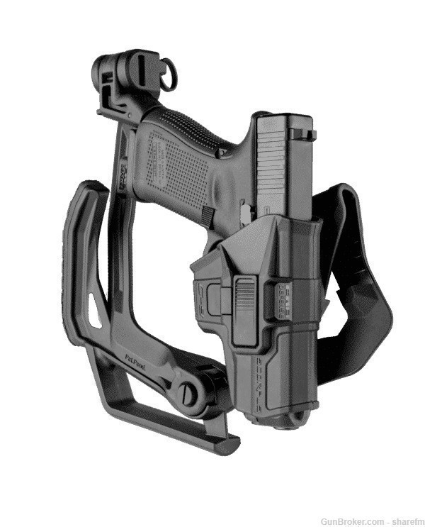 Fab Defense Cobra Glock Stock - Best Tactical Folding Stock For Glock - Tan-img-3