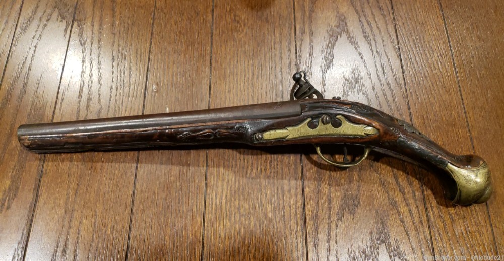 1700s 1800s Barbary coast pirate pistol-img-0