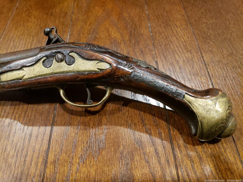 1700s 1800s Barbary coast pirate pistol-img-6