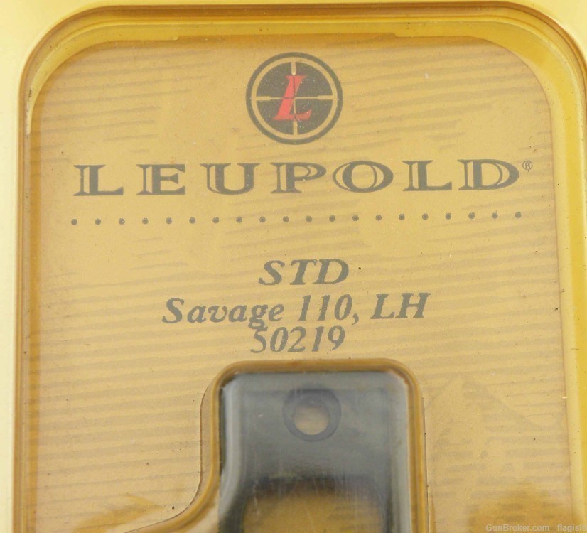 Leupold STD One-Piece Base for Savage 110 LH Left Hand # 50219-img-1