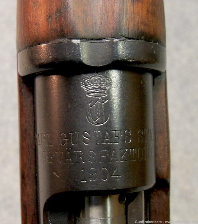 SWEDISH M94 1894 MAUSER CARBINE 1904   94/14 with bayonet bar  -img-18