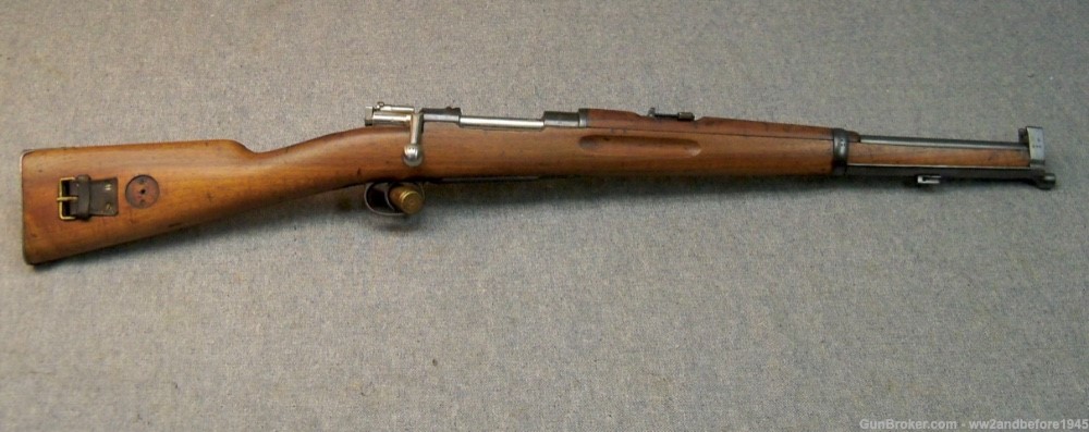 SWEDISH M94 1894 MAUSER CARBINE 1904   94/14 with bayonet bar  -img-1