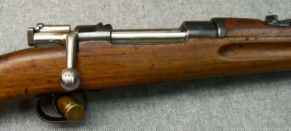 SWEDISH M94 1894 MAUSER CARBINE 1904   94/14 with bayonet bar  -img-0