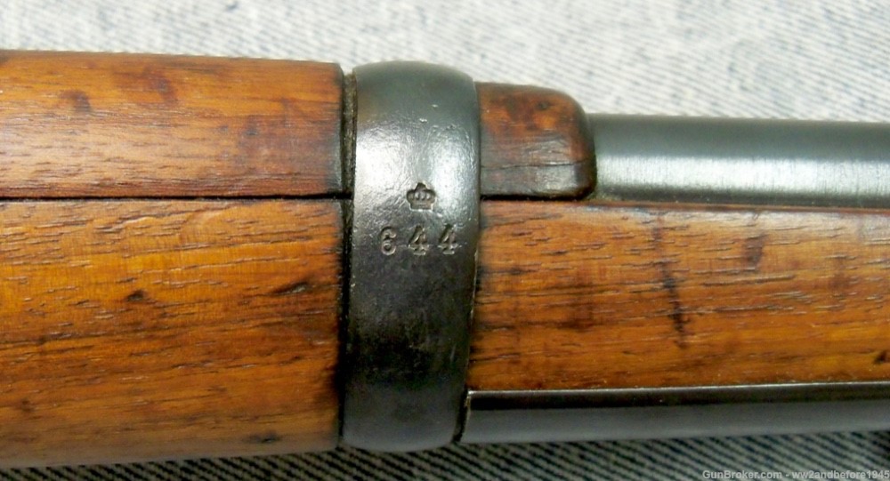 SWEDISH M94 1894 MAUSER CARBINE 1904   94/14 with bayonet bar  -img-5