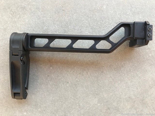 Tailhook brace with Picatinny rail 1913 adapter mount-img-0