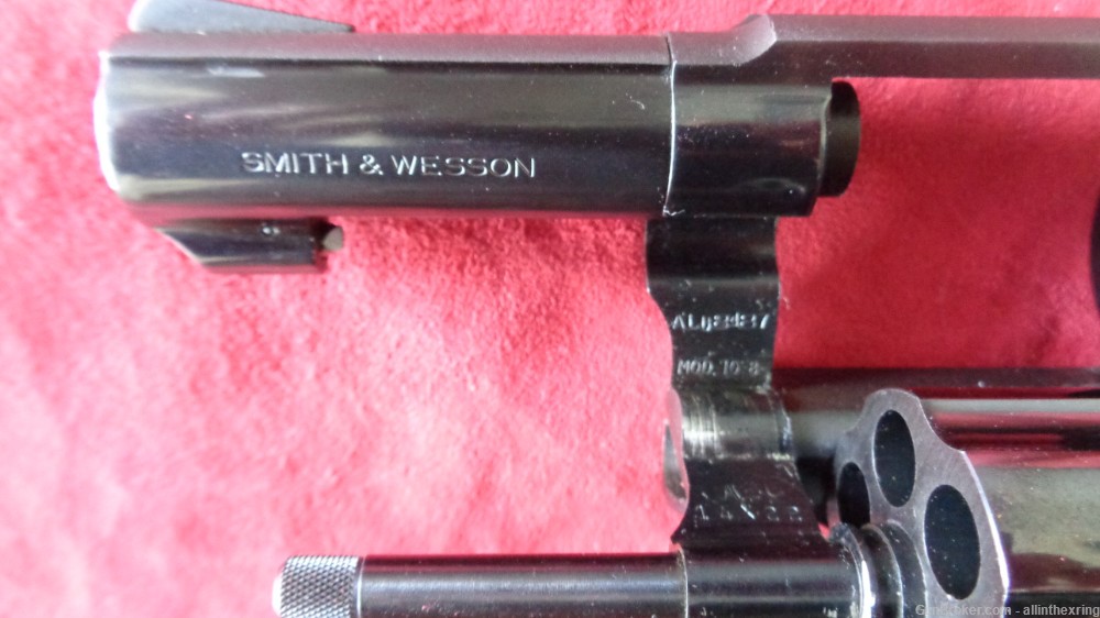 Smith & Wesson  S&W  Model 10-8  Revolver, 3"  Barrel .38 Spl. -img-2