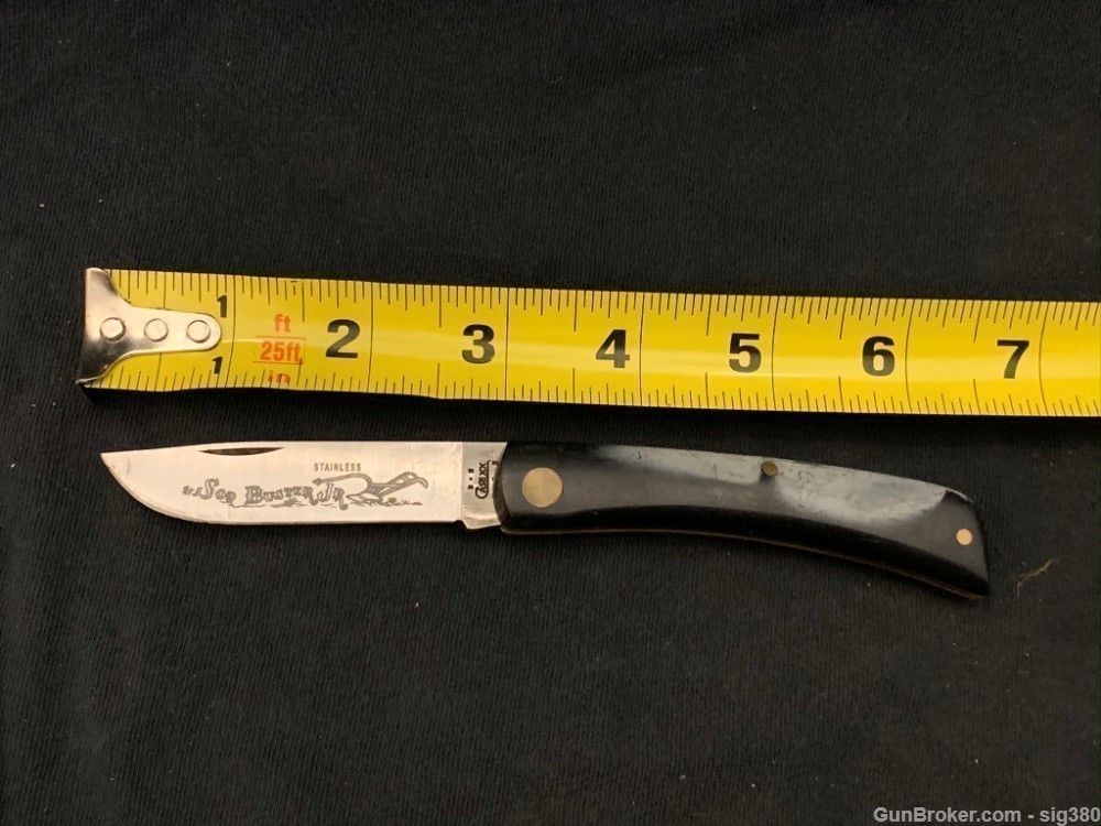 VINTAGE CASE XX 2137 POCKET KNIFE, WITH RARE HANDEL-img-7