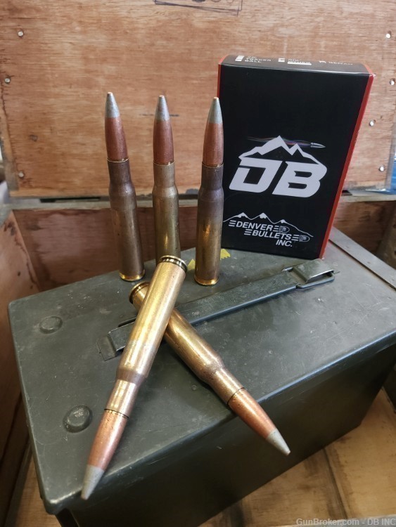 Denver Bullets .50 BMG API 10 Count-img-0