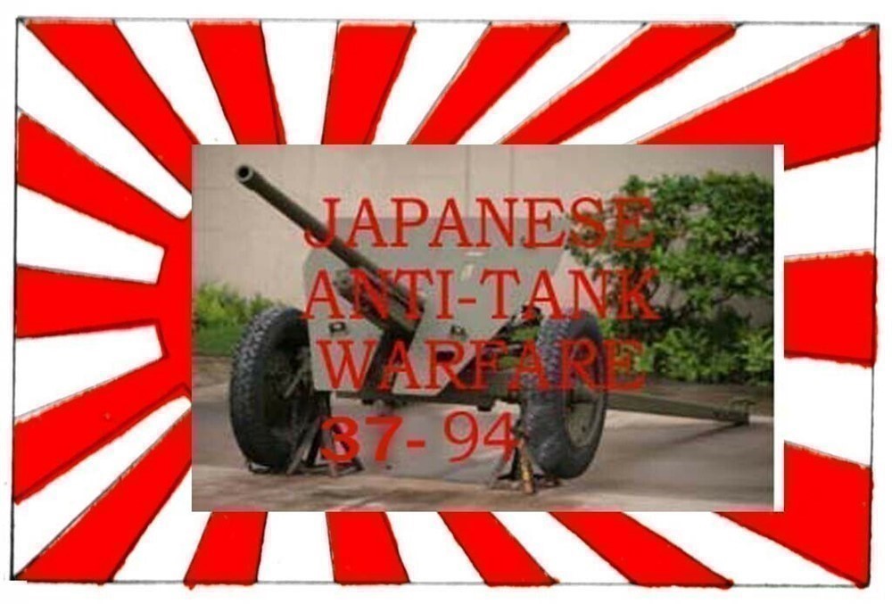 JAPANESE 37mm-94 MANUAL, AntiTank GUN & SHELLS,wheeled & HORSE MOUNT WW2-img-0