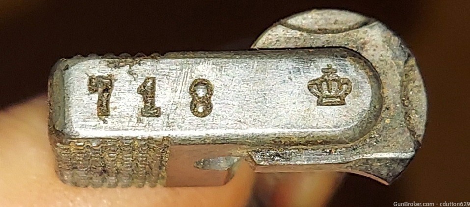 Swedish Mauser original military safety. #718-img-1