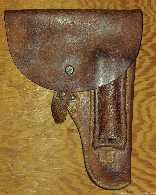 Czech CZ 52 leather military flap holster-img-0