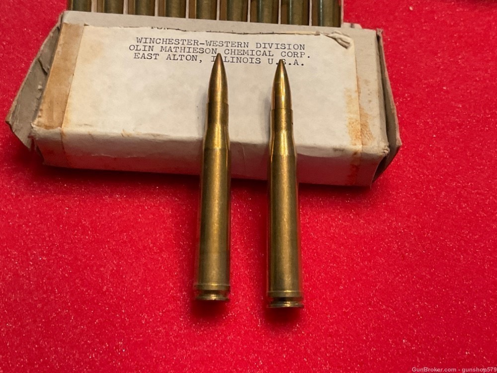 RARE Winchester 300 H&H Holland Magnum MATCH AMU DCM CMP 180 Gr USGI Army-img-4