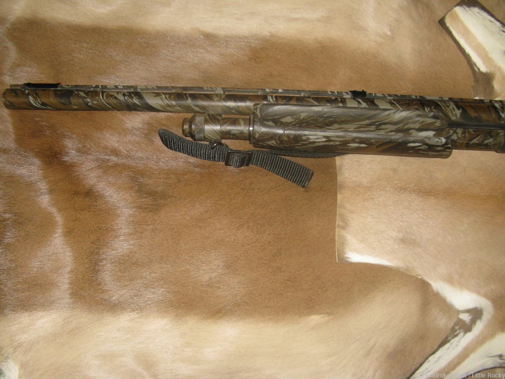 Immaculate Camo Maverick 88 12 Gauge with sling and soft case-img-1