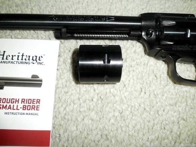 HERITAGE ROUGH RIDER 22 LONG RIFLE/ 22 WIN mag 16 INCH BARREL  NEW UNFIRED-img-2