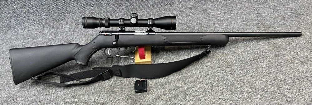 Savage 93R17 .17 HMR Rifle beautiful with scope NR! Penny!-img-0