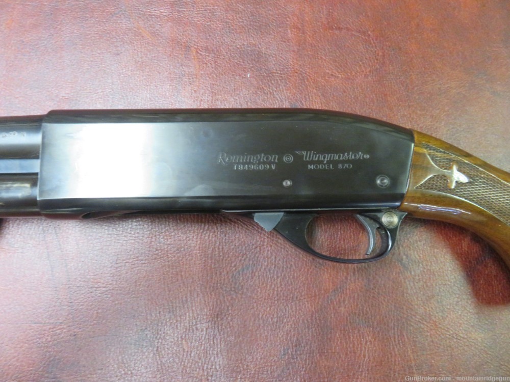 Remington Model 870 Wingmaster 12 gauge with 30 Inch barrel Full Choke-img-28