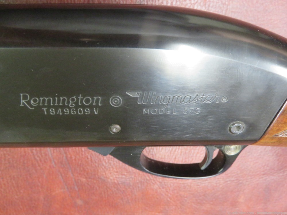Remington Model 870 Wingmaster 12 gauge with 30 Inch barrel Full Choke-img-52