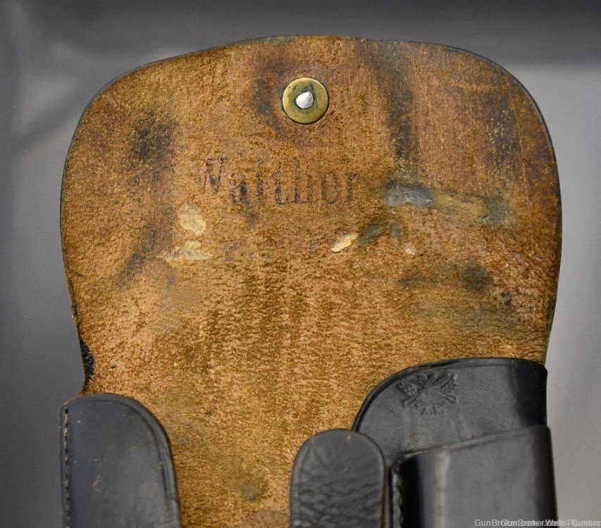GERMAN WWII WALTHER PRE WAR AKAH MARKED HOLSTER -img-4